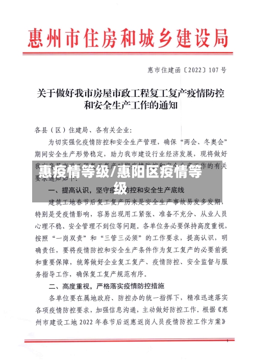 惠疫情等级/惠阳区疫情等级-第2张图片