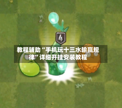 教程辅助“手机玩十三水输赢规律”详细开挂安装教程