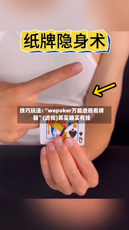 技巧玩法:“wepoker万能透视看牌器”(透视)其实确实有挂-第2张图片