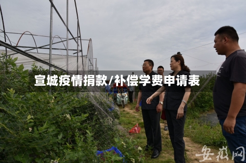 宣城疫情捐款/补偿学费申请表-第1张图片