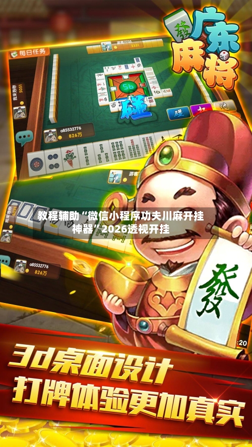 教程辅助“微信小程序功夫川麻开挂神器”2026透视开挂-第1张图片