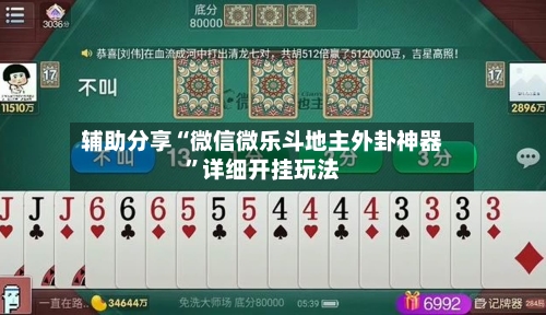 辅助分享“微信微乐斗地主外卦神器”详细开挂玩法-第3张图片