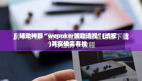 辅助神器“wepoker辅助透视”(透视)其实确实有挂