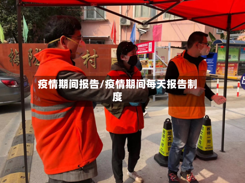疫情期间报告/疫情期间每天报告制度-第2张图片