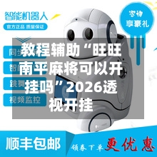 教程辅助“旺旺南平麻将可以开挂吗”2026透视开挂-第1张图片