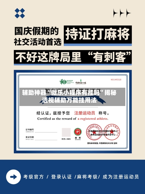 辅助神器“微乐小程序有挂吗”揭秘透视辅助万能挂用法-第2张图片