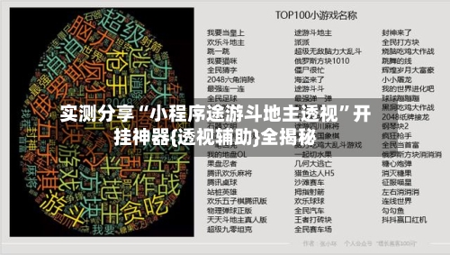 实测分享“小程序途游斗地主透视”开挂神器{透视辅助}全揭秘-第2张图片