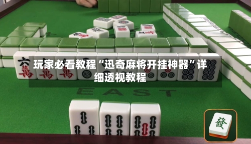 玩家必看教程“迅奇麻将开挂神器	”详细透视教程-第1张图片