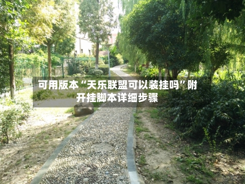 可用版本“天乐联盟可以装挂吗	”附开挂脚本详细步骤-第2张图片