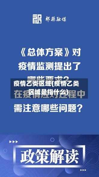 疫情乙类区域(疫情乙类区域是指什么)-第3张图片