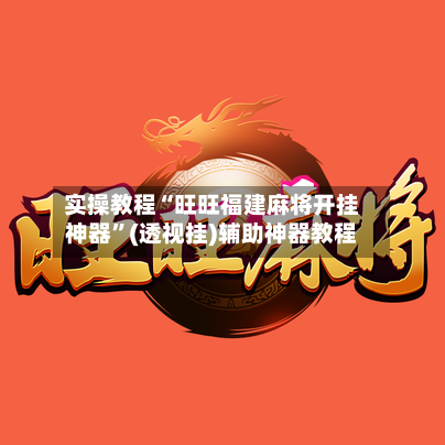 实操教程“旺旺福建麻将开挂神器	”(透视挂)辅助神器教程-第3张图片