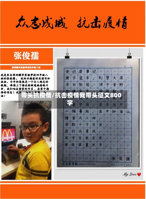带头抗疫情/抗击疫情我带头征文800字-第2张图片