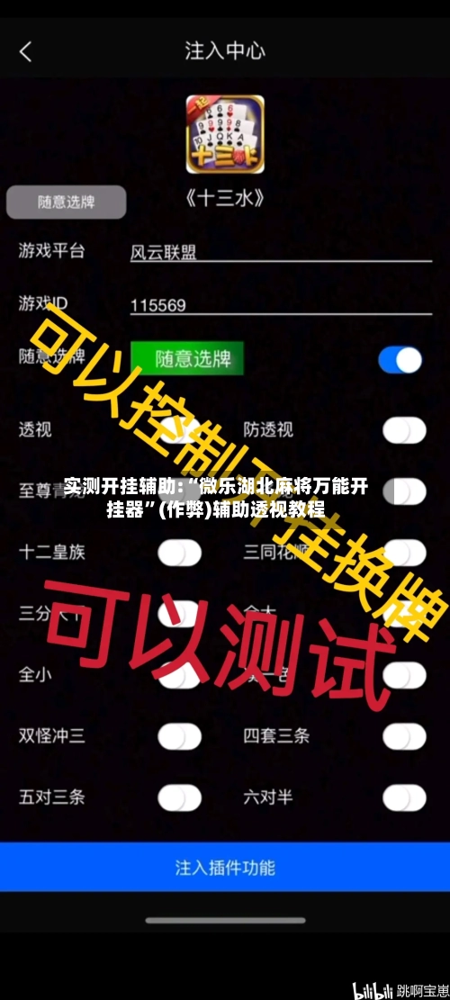 实测开挂辅助:“微乐湖北麻将万能开挂器”(作弊)辅助透视教程-第1张图片