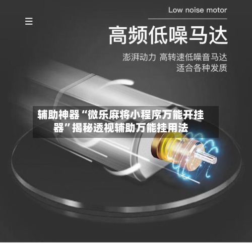 辅助神器“微乐麻将小程序万能开挂器”揭秘透视辅助万能挂用法-第1张图片