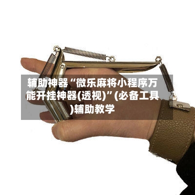 辅助神器“微乐麻将小程序万能开挂神器(透视)”(必备工具)辅助教学-第2张图片