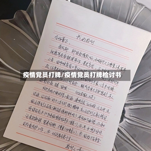 疫情党员打牌/疫情党员打牌检讨书-第2张图片