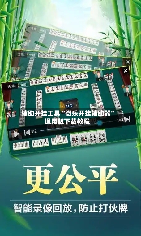 辅助开挂工具“微乐开挂辅助器”通用版下载教程-第2张图片