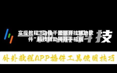 实操教程“边锋干瞪眼开挂辅助软件”科技辅助神器手机版-第3张图片