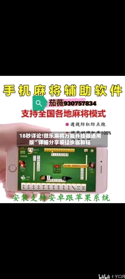 18秒详论!微乐麻将万能开挂器通用版”详细分享装挂步骤教程-第3张图片