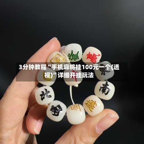 3分钟教程“手机麻将挂100元一个(透视)	”详细开挂玩法-第1张图片