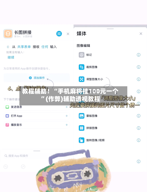 教程辅助！“手机麻将挂100元一个”(作弊)辅助透视教程-第2张图片