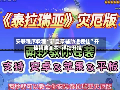 安装程序教程“新皇豪辅助透视挂”开挂辅助脚本+详细开挂