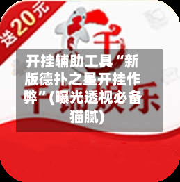 开挂辅助工具“新版德扑之星开挂作弊	”(曝光透视必备猫腻)-第2张图片