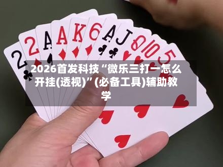 2026首发科技“微乐三打一怎么开挂(透视)”(必备工具)辅助教学-第1张图片