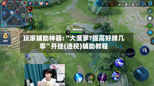 玩家辅助神器:“大菠萝?提高好牌几率	”开挂(透视)辅助教程-第1张图片