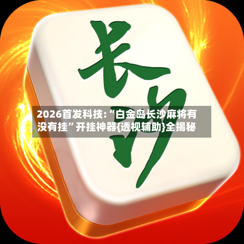 2026首发科技:“白金岛长沙麻将有没有挂”开挂神器{透视辅助}全揭秘-第1张图片