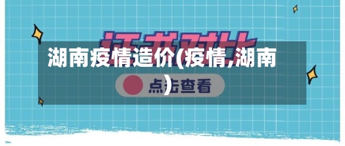 湖南疫情造价(疫情,湖南)-第1张图片