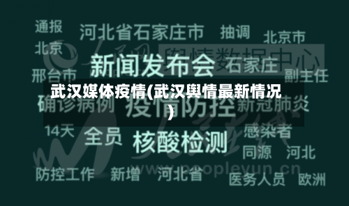 武汉媒体疫情(武汉舆情最新情况)-第2张图片