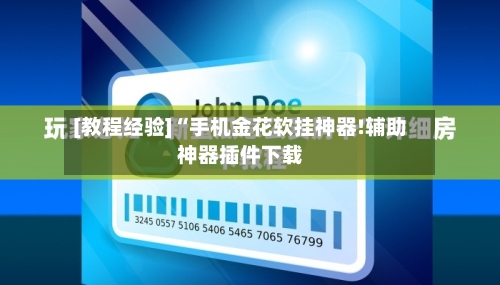 [教程经验]“手机金花软挂神器!辅助神器插件下载-第1张图片