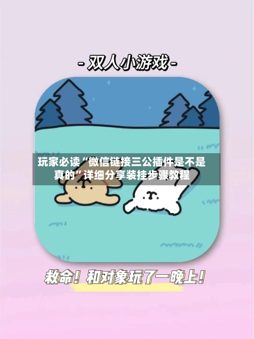 玩家必读“微信链接三公插件是不是真的”详细分享装挂步骤教程-第1张图片