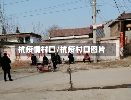 抗疫情村口/抗疫村口图片-第1张图片