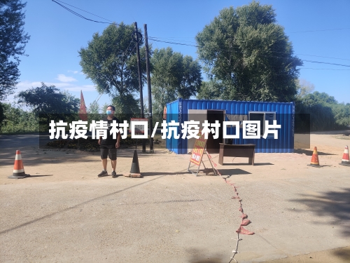 抗疫情村口/抗疫村口图片-第3张图片