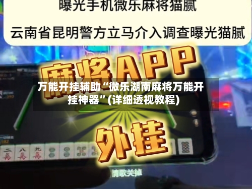 万能开挂辅助“微乐湖南麻将万能开挂神器”(详细透视教程)