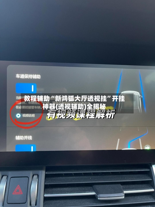 教程辅助“新鸿狐大厅透视挂”开挂神器{透视辅助}全揭秘-第3张图片