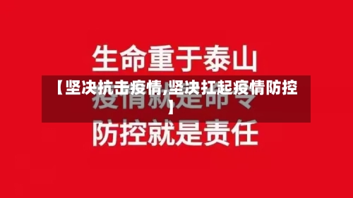 【坚决抗击疫情,坚决扛起疫情防控】-第2张图片