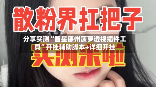 分享实测“智星德州菠萝透视插件工具”开挂辅助脚本+详细开挂-第2张图片