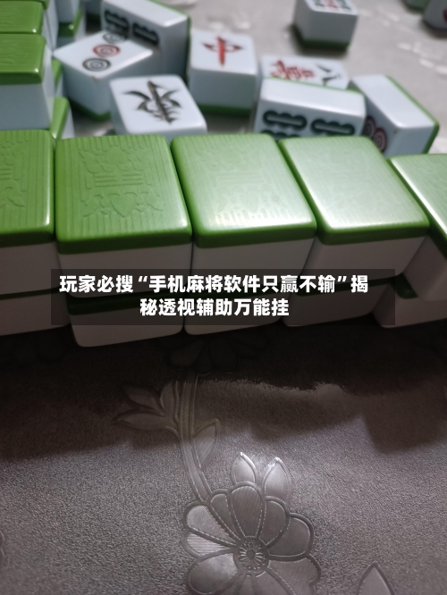 玩家必搜“手机麻将软件只赢不输”揭秘透视辅助万能挂-第1张图片