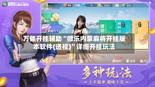 万能开挂辅助“微乐内蒙麻将开挂版本软件(透视)”详细开挂玩法-第3张图片