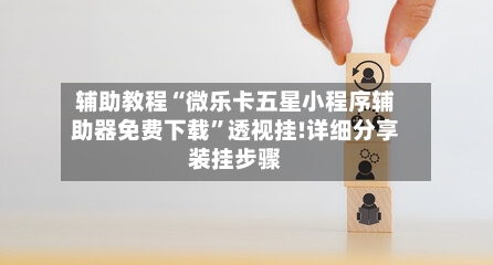 辅助教程“微乐卡五星小程序辅助器免费下载”透视挂!详细分享装挂步骤-第2张图片