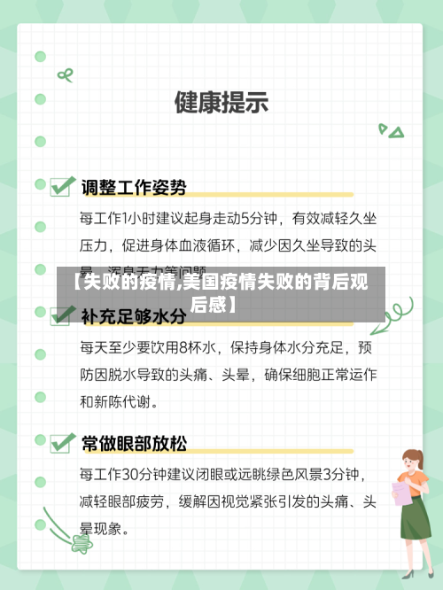 【失败的疫情,美国疫情失败的背后观后感】-第3张图片