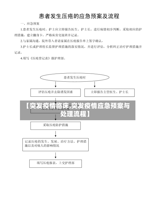【突发疫情临床,突发疫情应急预案与处理流程】-第3张图片
