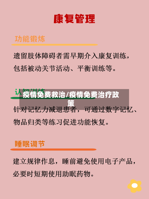 疫情免费救治/疫情免费治疗政策-第2张图片