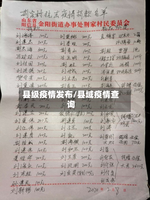 县级疫情发布/县域疫情查询-第2张图片