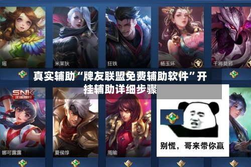 真实辅助“牌友联盟免费辅助软件”开挂辅助详细步骤-第3张图片