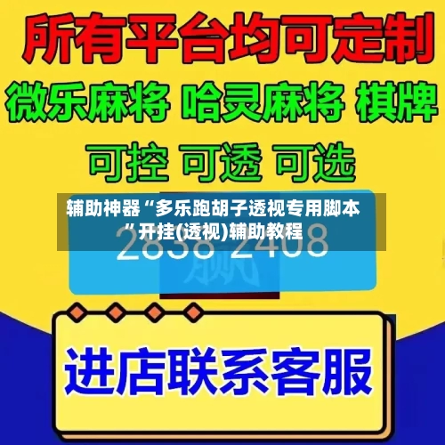 辅助神器“多乐跑胡子透视专用脚本”开挂(透视)辅助教程-第2张图片