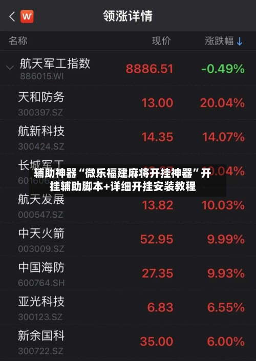 辅助神器“微乐福建麻将开挂神器	”开挂辅助脚本+详细开挂安装教程-第2张图片